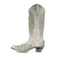 thumbnail image 3 of CORRAL Adult Female Cross and Wings Boots, Color: White, Size: 8.5, Width: M, 3 of 5