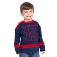 thumbnail image 2 of Wonder Nation Toddler Boys' Graphic Hockey Jersey with Long Sleeves, Sizes 12M-5T, 2 of 6