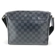 thumbnail image 2 of Pre-Owned LOUIS VUITTON N41028 Damier Graphite District PM NM Crossbody Flap Shoulder Bag in..., 2 of 17