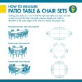 thumbnail image 3 of Duck Covers Essential 90" Rectangular/Oval Table & Chair Set Cover, 3 of 5