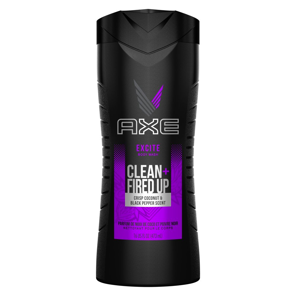 AXE Mens Body Wash Excite, 16 oz