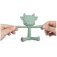 thumbnail image 3 of Mordedor de bebé con forma de vaca de silicona no tóxico Toygreen Afortunado Sencillez, 3 of 5
