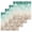 Brown Green, variant on Green Ombre Coastal Kitchen Dish Towels for Drying Dishes Set of 4, Sea Nautical Summer Beach Starfish Coral Waffle Weave Microfiber Hand Tea Bathroom Towels Quick Dry & Absorbent Towel 12x12