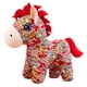thumbnail image 3 of Muñeco de peluche de caballo, figura de peluche, suministros para año Nuevo chino, estatua de animal, escultura para hotel, festivales, sala de estar Estilo A 15 cm, 3 of 8