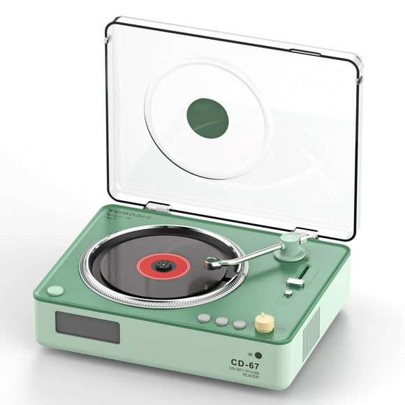 Reproductor de CD portátil TOMASHI CD-67 Bluetooth USB SD LCD