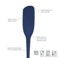thumbnail image 3 of Tovolo Blender Spatula Silicone Flex-Core Flexible Edge Extra-Long Handle, Blue, 3 of 4