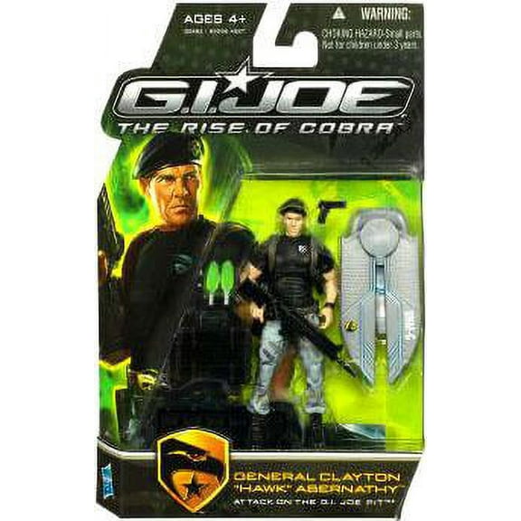 GI Joe The Rise of Cobra General Clayton Abernathy Hawk Action Figure