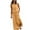Yellow, variant on ZVNAΖH Women's Summer Casual Crew Neck Sleeveless Dresses Side Split Pleated Long Dress Sundress Beach Dress
