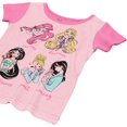 thumbnail image 3 of Disney Girls' Princess Four-Piece Cotton Pajama Set (2T), 3 of 6
