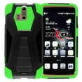 thumbnail image 2 of For ZTE Axon Pro A1P - HYBRID PC/SC Combo Cover w/ Kickstand - Blue HYBTB, 2 of 8