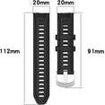 thumbnail image 6 of XIHAMA Smart Watch Replacement Strap, Compatible Garmin Instinct 2S Band, Silicone Strap, Replacement Tool, Sports Band, For Garmin instinct 2S, Smart Watch Replacement Strap, 6 of 9