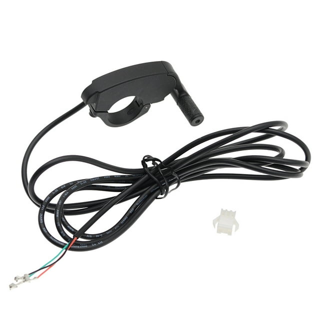 Accélérateur à Pouce pour Vélo Électrique Mâle Femelle 3 Broches Contrôle de Vitesse avec Connecteur Étanche Accessoires de Vélo Électrique