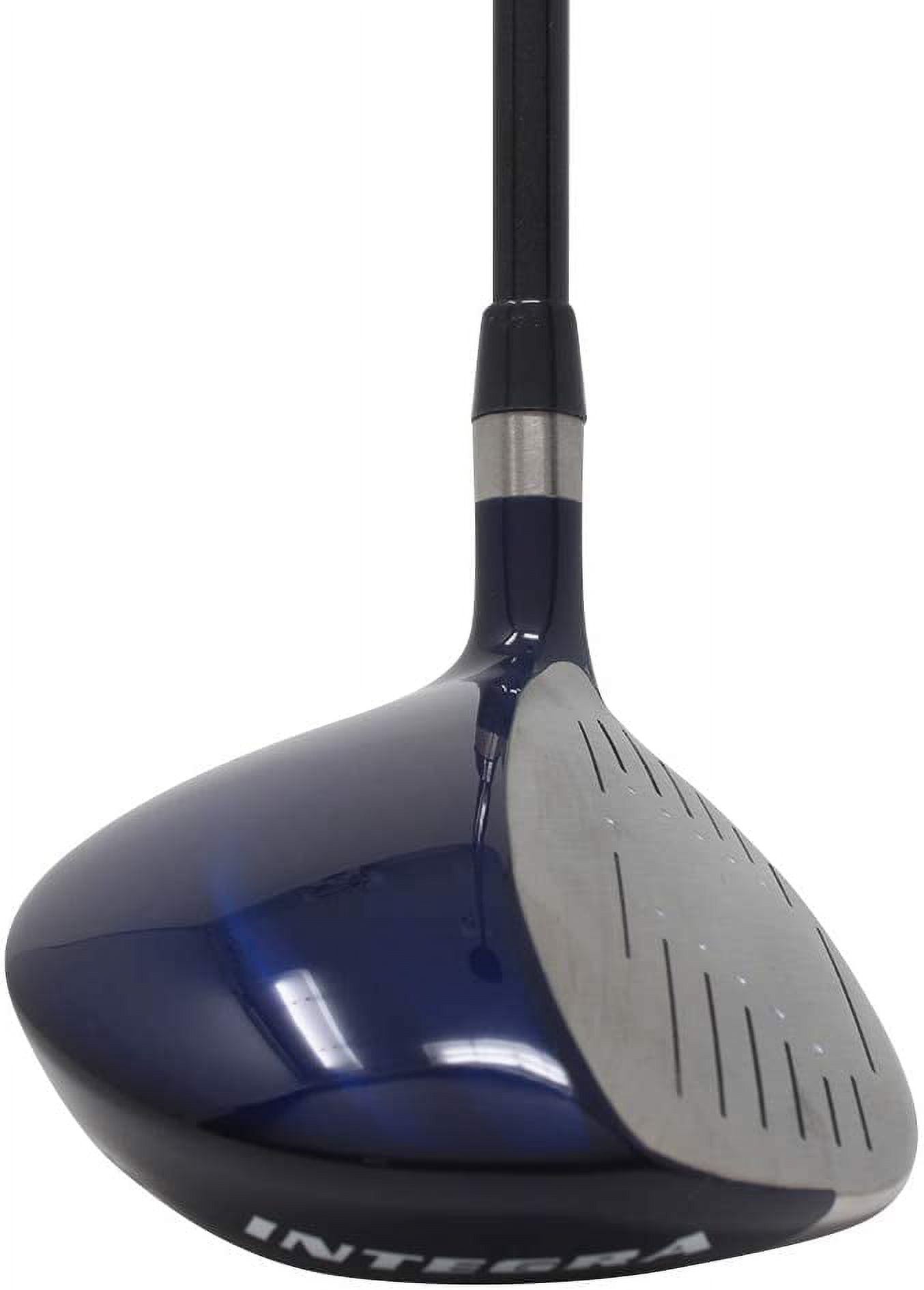 Big & Tall Senior Men's (+1" Longer Than Standard Length) Integra SoooLong 17 Wood Golf Club, Right Handed Senior Flex with Men's Senior Size Black Pro Velvet Grips