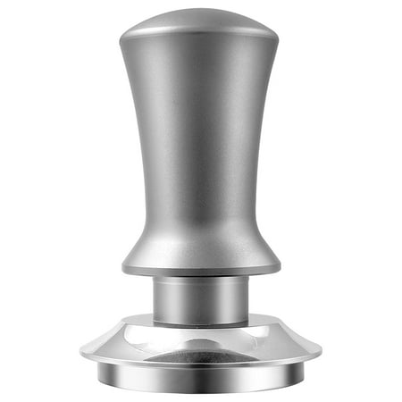 

Coffee Tamper Espresso Tamper Premium Barista Tamper with Calibrated Spring Stainless Steel Base Tamper Silver 51mm