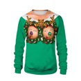 thumbnail image 4 of Sudadera Navideña de Cuello Redondo Para Hombres Y Mujeres, Camisetas Casuales Divertidas Con Estampado Navideño Para Parejas, Blusa de Manga Larga Odeerbi  ODB195747, 4 of 5
