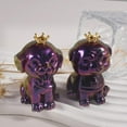 thumbnail image 4 of 2 Pack Dog Silicone Mold - 3D Animal Candle/ Resin/ Clay Molds Kit, Reusable Pet Crown Dog Candle Wax Resin Casting Molds for DIY Crafts Home Decor(No crown on top of head), 4 of 8