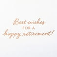 thumbnail image 3 of Carte de Retraite American Greetings (Mes Meilleurs Vœux), 3 of 6