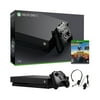 Microsoft Xbox One X Used 1TB Black 4K Ultra HD Console + Xbox Chat Headset - Playerunknown's Battlegrounds Bundle
