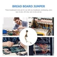 thumbnail image 5 of KHBUAB 120Pcs Jumper Cable Abs For Breadboard Prototyping Circuits Good Conductivity, 5 of 8