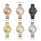 thumbnail image 3 of Reloj Femenino Numeral Romano Curren 9004 Dorado y Blanco, 3 of 3