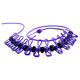 thumbnail image 3 of 2 Tendederos Elásticos Retráctiles Para Ropa, Para Hoteles, Campings Y Patios, Color Violeta, 3 of 8
