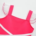 thumbnail image 3 of Girls Cheerleader Cosplay Dress Halloween Flutter Sleeve Pink Fancy-Dress 3-8T, 3 of 6