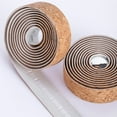thumbnail image 4 of Bicycle Handlebar Tape Eva Road Bike Shock Handle Bar Tape Straps Sawdust Grain Shallow, 4 of 9