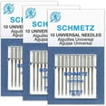 SCHMETZ Universal Sewing Machine Needles, Size 80/12 (30 Count