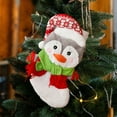 thumbnail image 5 of Tarmeek Christmas Stockings, Cute Santa Penguin Stockings Hanging Christmas Ornamnets, Xmas Stocking for Fireplace Home Decor Party Favors, Christmas Decorations Indoor, 5 of 6