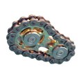 thumbnail image 1 of Vogacara Fingertip Toys Gyro Sprocket Flywheel Fingertip Metal Toy Gear Chain Roadbike Flywheel Fingertip Toys Juguetes Engranaje de acero inoxidable dorado Vogacara FN000339-02B, 1 of 6