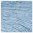 thumbnail image 5 of Boardwalk Super Loop Wet Mop Head, Cotton/Synthetic Fiber, 5" Headband, Large Size, Blue, 12/Carton, 5 of 9