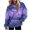 Purple, variant on TFEOQRY Hooded Sweatshirts for Women Loose Halloween Related Printed Pullover Long Sleeve Hooded Tops Sweatshirt Blue