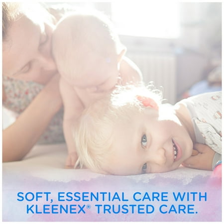 Kleenex Everyday Facial Tissues,1 Flat Box, 85 White Tissues per Box, 2-Ply (85 Total)