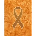 thumbnail image 1 of Carolines Treasures AN1204CHF Orange Ribbon For Leukemia Awareness Flag Canvas House Size, 1 of 4