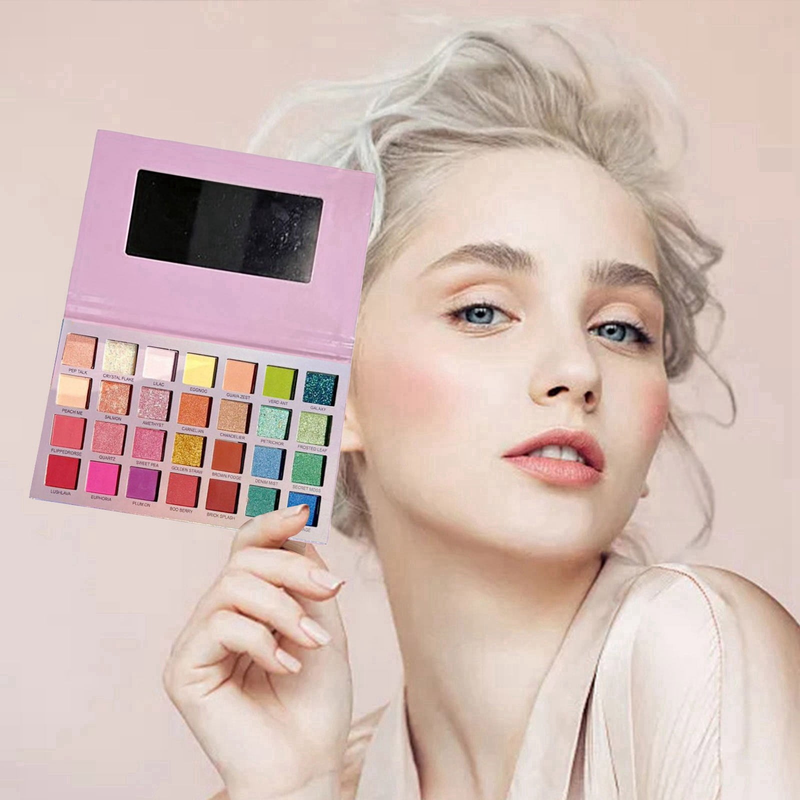 Eye Shadow Applicators Short Anime Makeup Stay en Cosmetics Glitter Two Faced Earths Pearl Eye Shadow Makeup Korean Cosmetics by Cosmetics Stones for Makeup Make up Kits for Girls Ages 8-12 Champagne