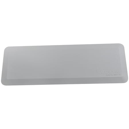 Secure FlatPad Bedside Fall Protection Safety Floor Mat with Beveled Edges - Elderly Seniors Handicap Injury Prevention and Caregiver Anti Fatigue Pad - Waterproof Non Slip Cover (70" x 24" x 1")