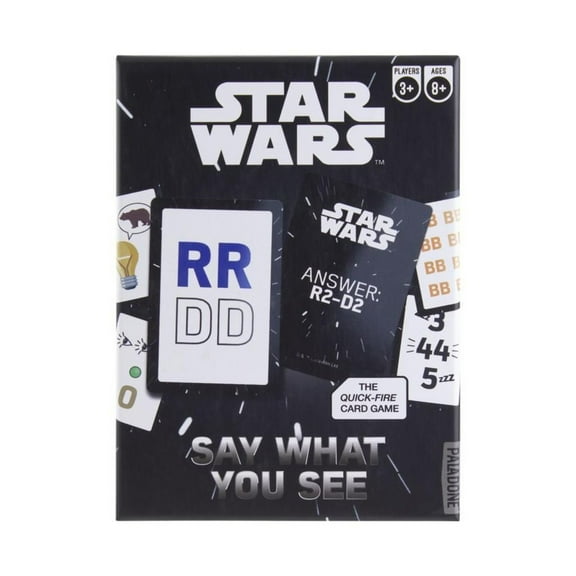 Star Wars Say What You See Game | Lucas Films Trivia Party Game