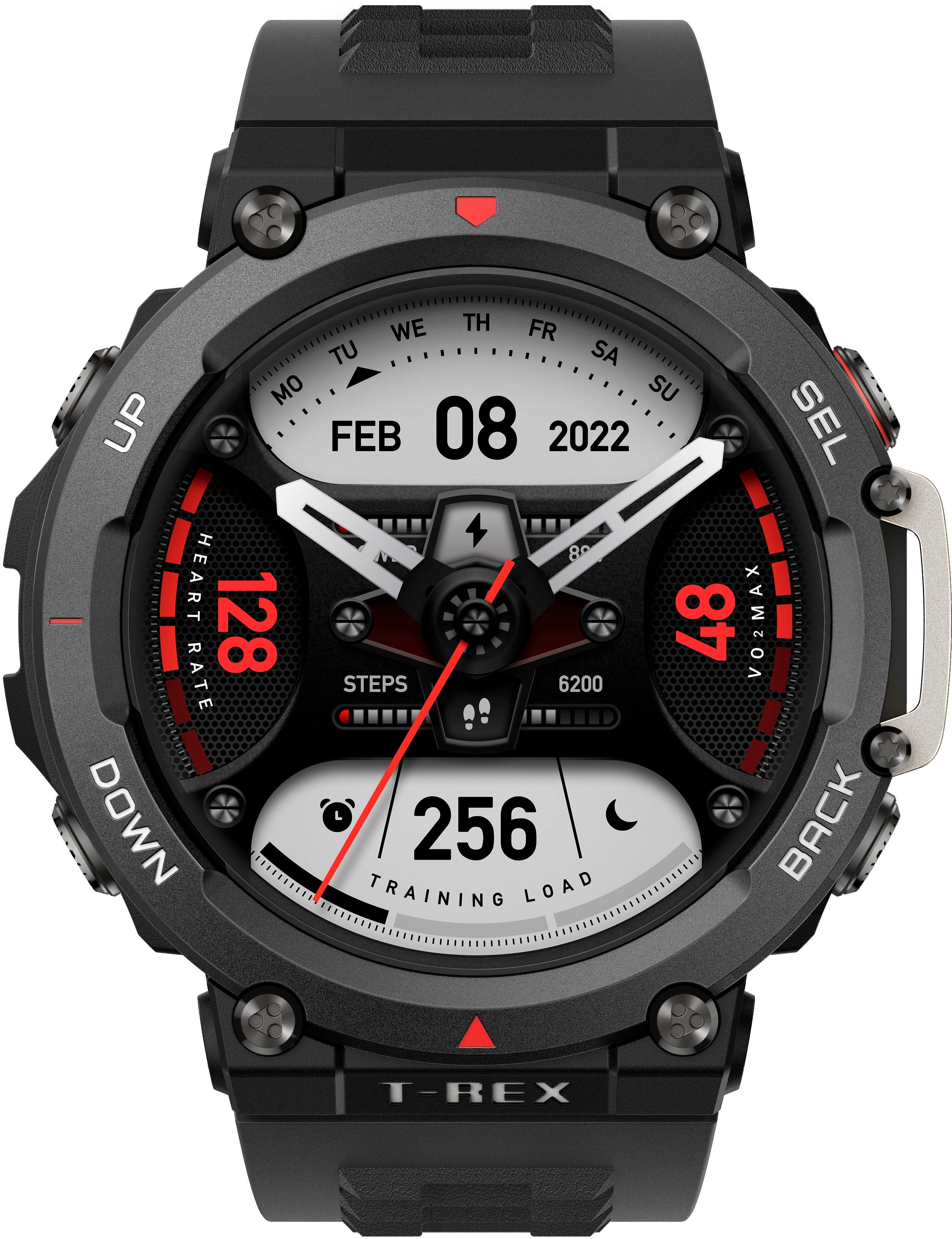 Amazfit T-Rex 2 Montre Connectée Homme, 1.39 AM…