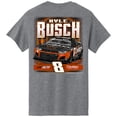 thumbnail image 3 of Men's Richard Childress Racing Team Collection Heather Gray Kyle Busch Cheddar's Car T-Shirt, 3 of 3