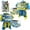 Blue, variant on EIMELI Playskool Heroes Rescue Bots Academy Hot Shot Converting Toy Robot Collectible Action Figure Toy for Kids Ages 3 and Up