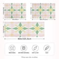 thumbnail image 2 of Yayeee Pillowcase Standard Size Set of 2 Satin Wrinkle Resistant Pillow Case, Retro Yellow Stars, 2 of 7