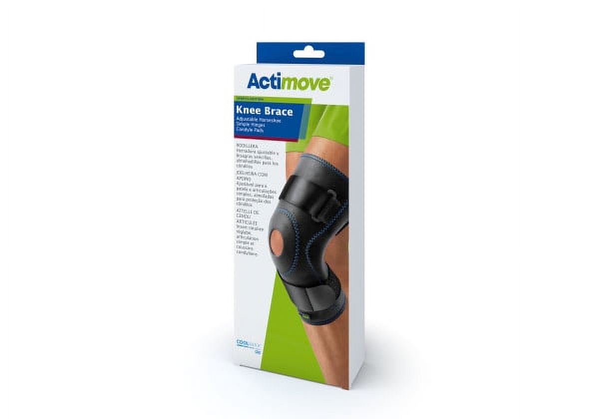 Actimove Knee Brace Adjustable Horseshoe, Simple Hinges, Condyle Pads, Small