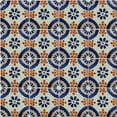 thumbnail image 3 of 4.2x4.2 Blue Madrid Talavera Mexican Tile, Set of 9 pcs, 3 of 3
