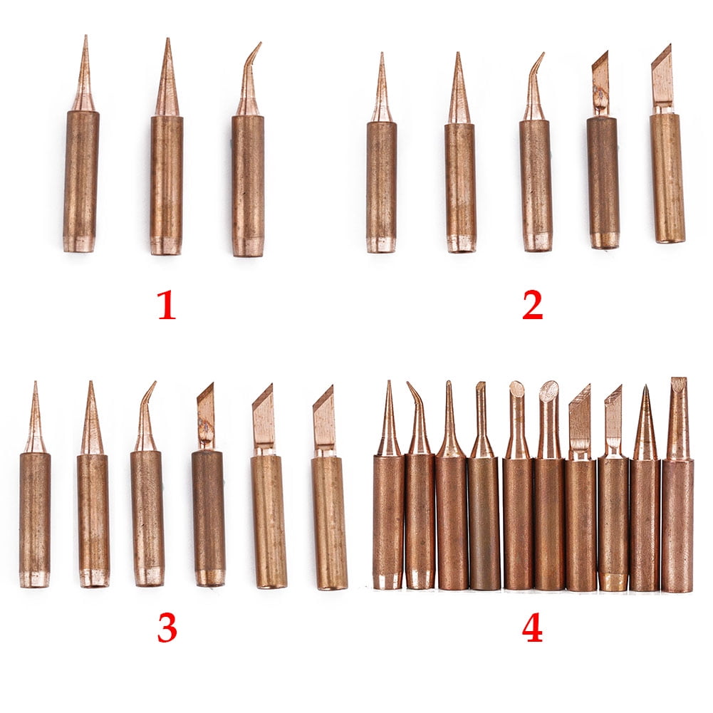 Pure Copper Electric Soldering Iron Tip Power Tool High Precision Practical