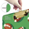 thumbnail image 6 of FORMRS Acrylic Clipboard with Low Profile Clip Standard A4 Letter Size, 12.5" x 9", American Footballs, 6 of 8