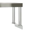 thumbnail image 5 of vidaXL Kitchen Work Table with Overshelf 43.3"x21.7"x47.2" Stainless Steel, 5 of 6