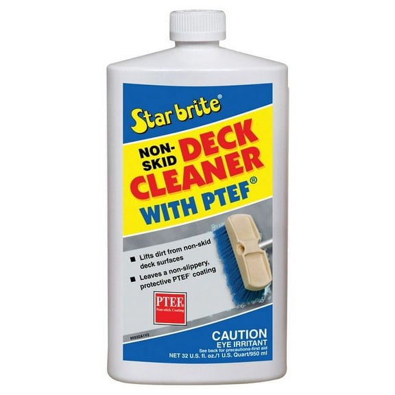 1 Pc, Star Brite Ptef Non-Skid Deck Cleaner Liquid 1 Qt