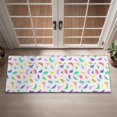 thumbnail image 2 of Colorful Gradient Dinosaurs Silhouettes Pattern Door Rugs,Washable Non Slip Door Mats Indoor,Decorative Door Mats,Entry Mat Indoor for Entrance,Bedroom,Kitchen,Bathroom,16"x47", 2 of 6