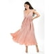 thumbnail image 1 of Vestido plisado con encanje Roman Fashion /Juvenil, 12632 (Palo de rosa) rosa G, 1 of 6