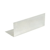 Amerimax 5994892 3 x 2 x 7 in. Aluminum V Shape Flashing, Silver